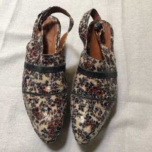 RARE Rachel Comey floral-patterned platform shoes